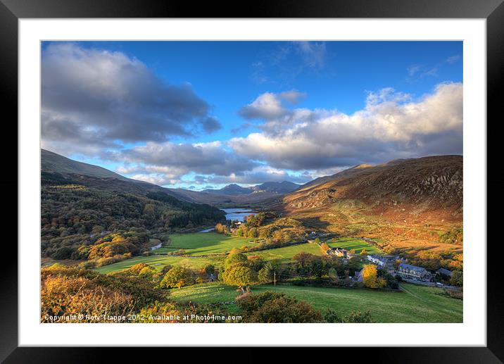 Capel Curig Framed Mounted Print by Rory Trappe