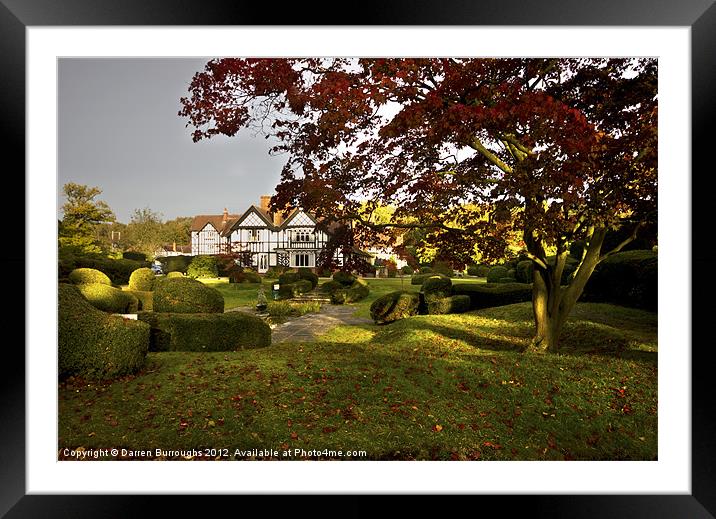 Petwood, Petwood Hotel. Framed Mounted Print by Darren Burroughs