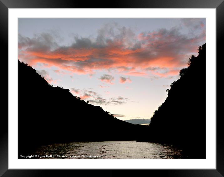 River Douro Portugal Framed Mounted Print by Lynn Bolt
