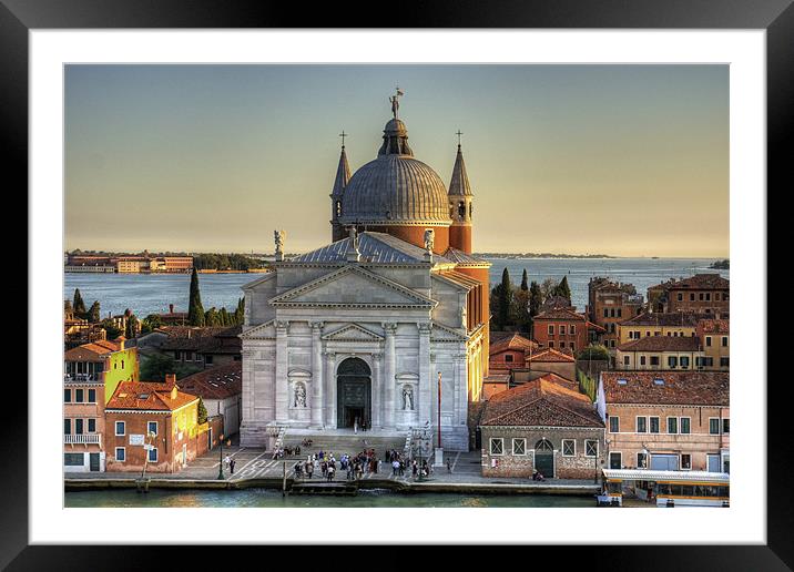 Il Redentore Framed Mounted Print by Tom Gomez