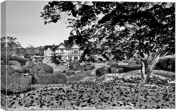 Petwood, Petwood Hotel. Canvas Print by Darren Burroughs