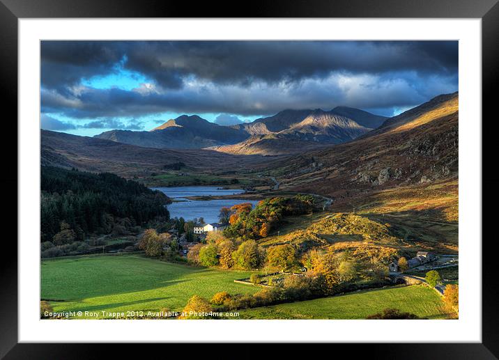 Plas y Brenin Framed Mounted Print by Rory Trappe
