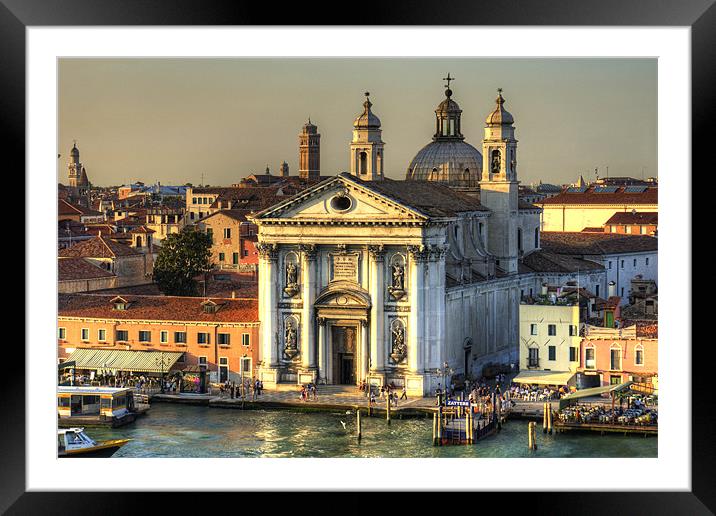 Chiesa dei Gesuati Framed Mounted Print by Tom Gomez