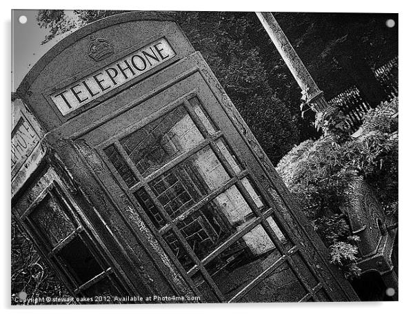 Phonebox 2 Acrylic by stewart oakes
