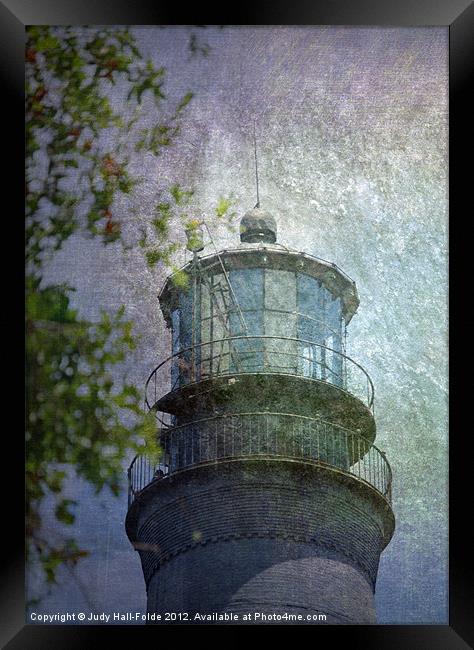 Beacon of Hope Framed Print by Judy Hall-Folde