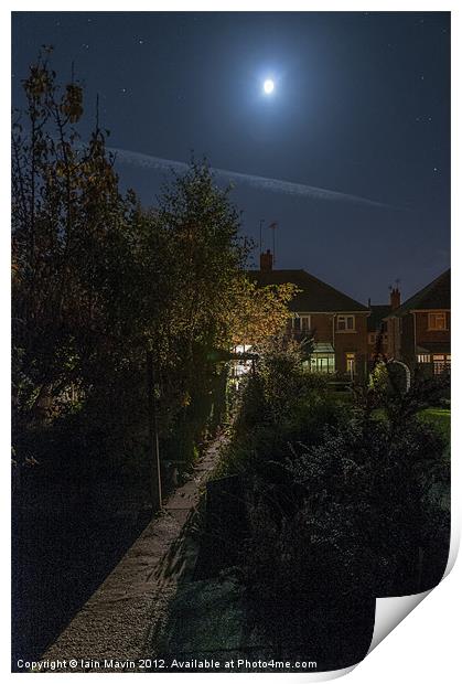 The Sky at Night Print by Iain Mavin