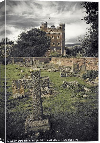 Tattershall Castle Canvas Print by Darren Burroughs