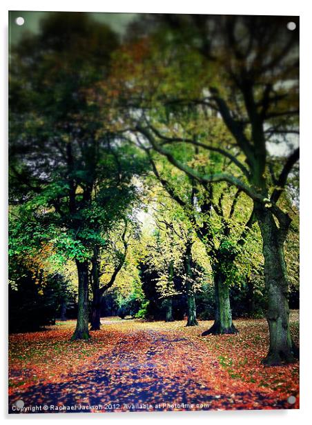 Autumn Vibe Acrylic by Rachael Hood