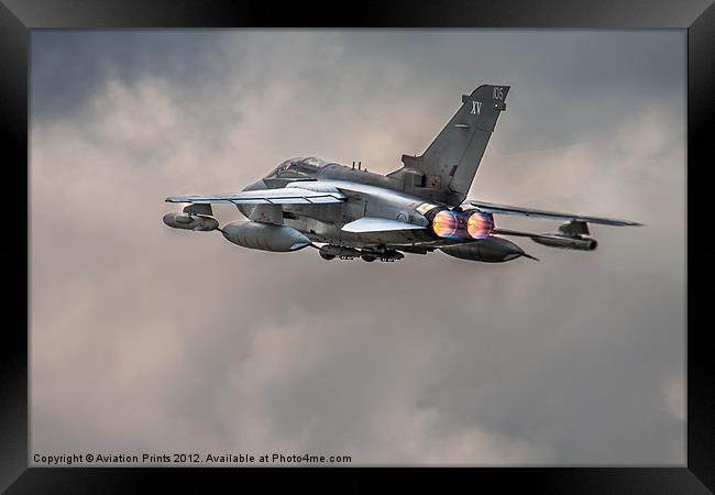 Tornado GR4 XV Squadron Framed Print by Oxon Images