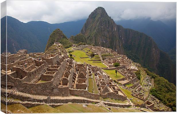 Machu Picchu Canvas Print by Gail Johnson