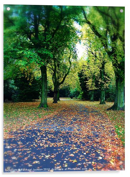 Autumn Bliss Acrylic by Rachael Hood
