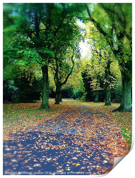 Autumn Bliss Print by Rachael Hood