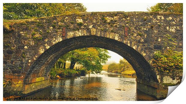 Under The Bridge Print by Abdul Kadir Audah