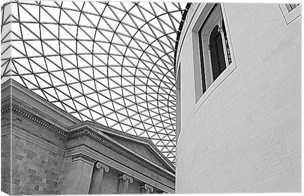 British Museum, London Canvas Print by David Wilkins