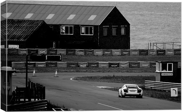 Anglesey Track Day Round 2 Canvas Print by Roger Cruickshank