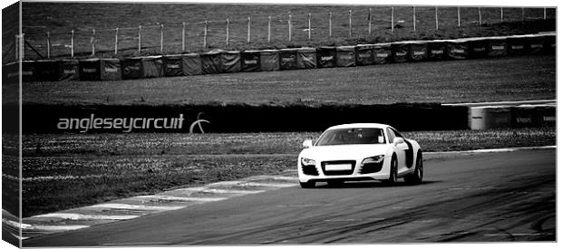 Anglesey Track Day Canvas Print by Roger Cruickshank