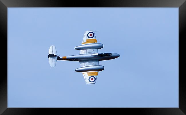 Gloster Meteor Framed Print by Paul Madden