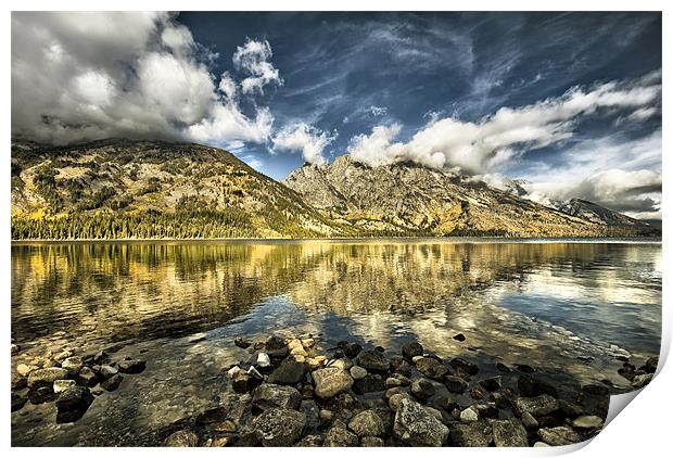 Jenny Lake Print by Mary Lane