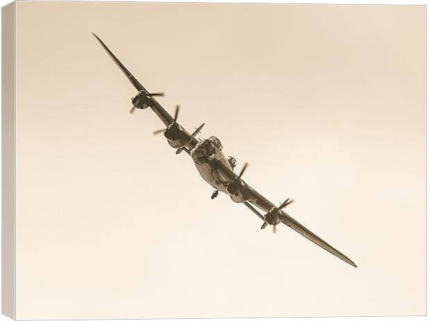 Lancaster Bomber Canvas Print by Paul Madden