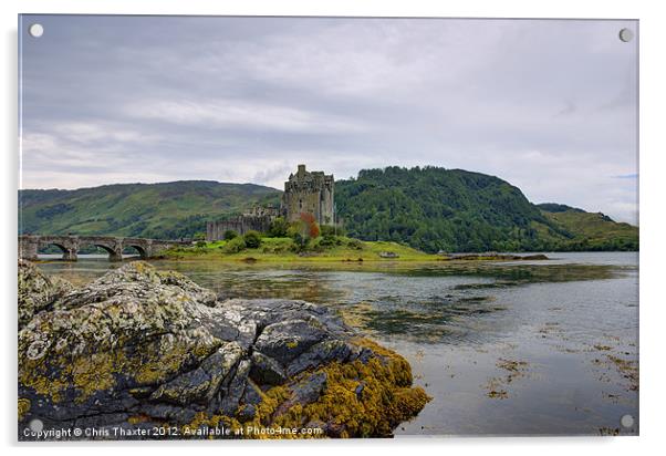 Eilean Donan Castle Acrylic by Chris Thaxter