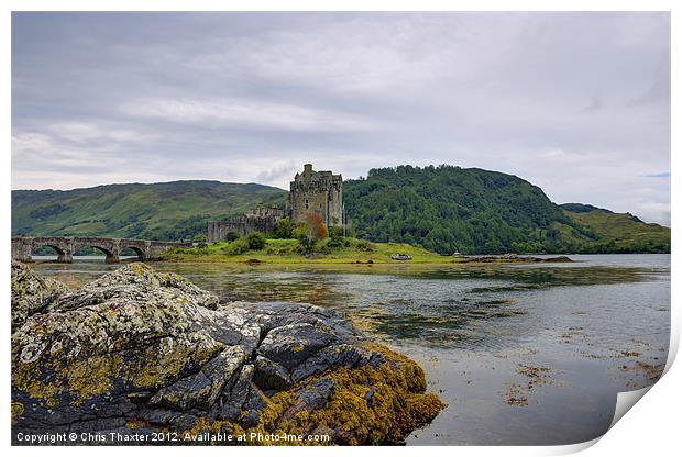 Eilean Donan Castle Print by Chris Thaxter