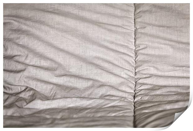 Stitched Bed Linen Print by Arfabita  