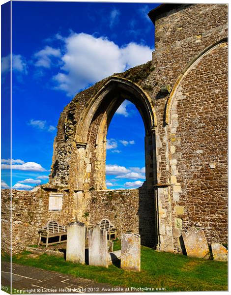 Church of St Thomas the Martyr, Winchelsea Canvas Print by Louise Heusinkveld