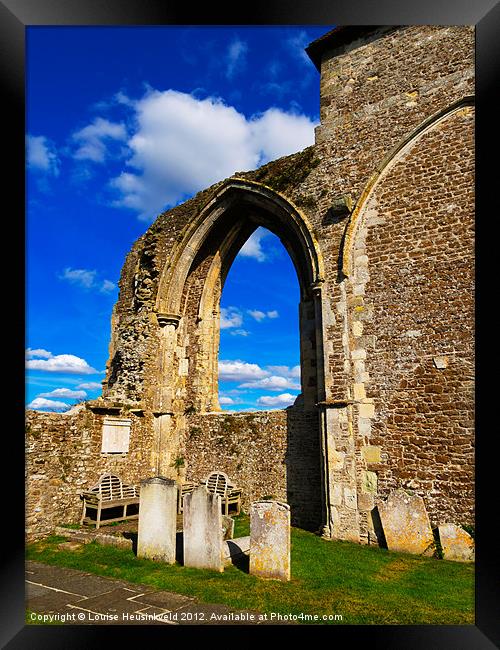 Church of St Thomas the Martyr, Winchelsea Framed Print by Louise Heusinkveld