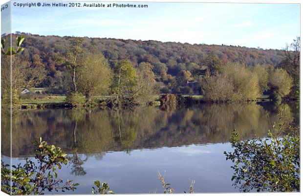 Thames and Chilterns Canvas Print by Jim Hellier