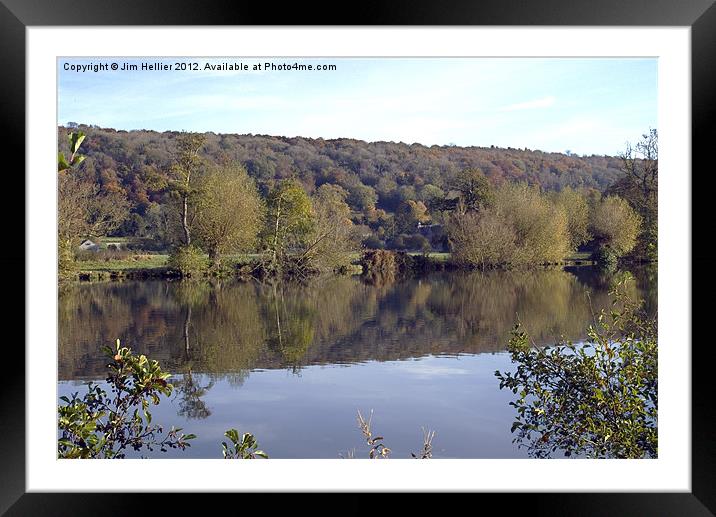 Thames and Chilterns Framed Mounted Print by Jim Hellier