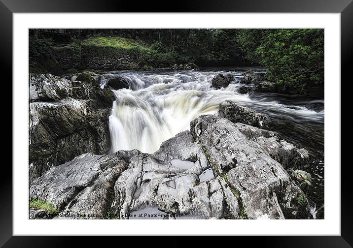 BETWS-Y-COED Framed Mounted Print by Shaun Dickinson