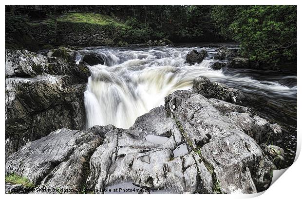 BETWS-Y-COED Print by Shaun Dickinson