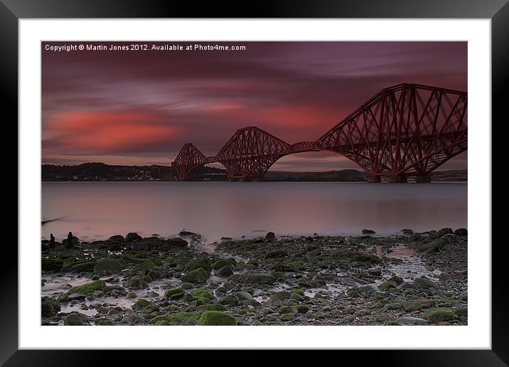 Cantilevers over the Forth Framed Mounted Print by K7 Photography