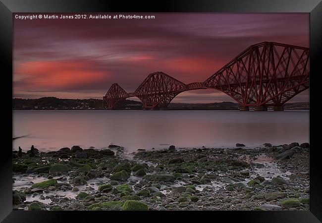 Cantilevers over the Forth Framed Print by K7 Photography
