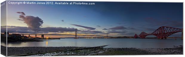 The Bridges of the Forth Canvas Print by K7 Photography