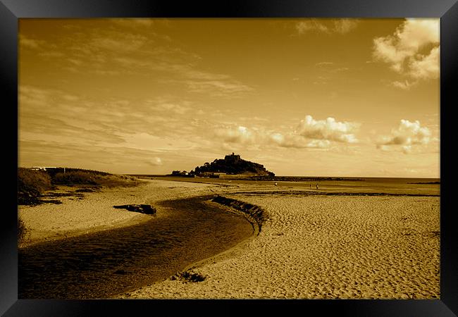 St Michael's Mount Framed Print by Sarah George