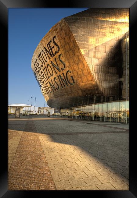 Wales Millennium Centre 2 Framed Print by Steve Purnell