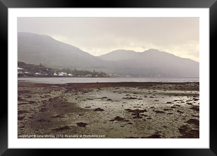 Arrochar, Loch Long, Argyll, Scotland Framed Mounted Print by Jane McIlroy