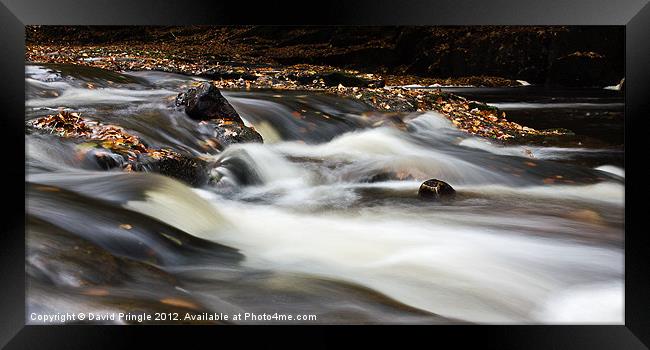 Flowing River IV Framed Print by David Pringle