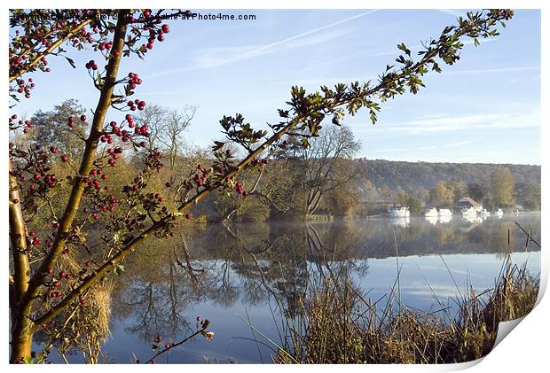 Thames and Chilterns Print by Jim Hellier