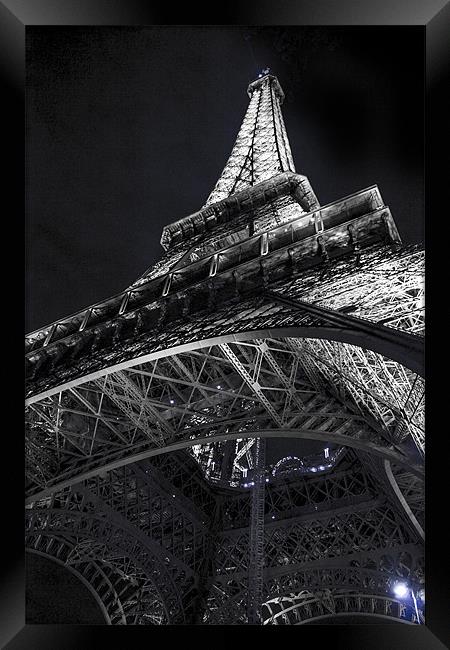 Eiffel Tower, Paris Framed Print by Thomas Lynch