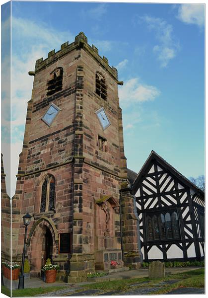 St. Oswalds Church Canvas Print by Andy Freeman