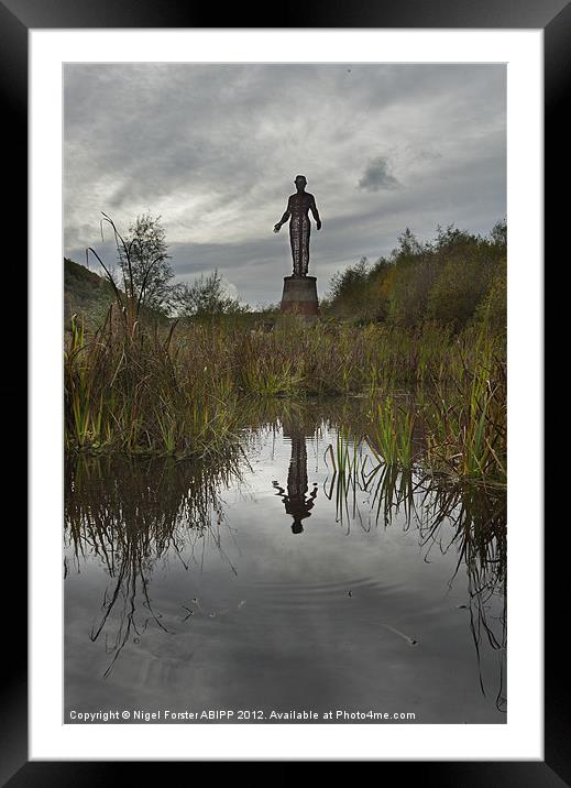 The Guardian Reflection Framed Mounted Print by Creative Photography Wales