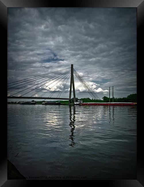 canal albert Framed Print by Jo Beerens