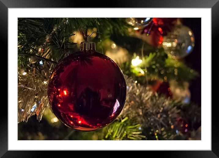 Merry Christmas Framed Mounted Print by Dave Wilkinson North Devon Ph