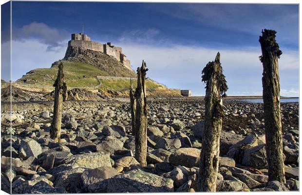 Lindisfarne Castle Canvas Print by K7 Photography