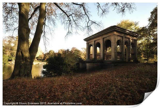 OLD BOAT HOUSE Print by Shaun Dickinson