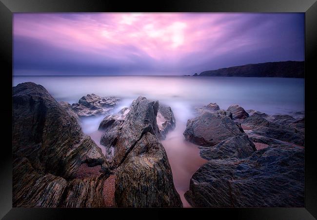 3 minutes at Leas Foot Framed Print by mark leader