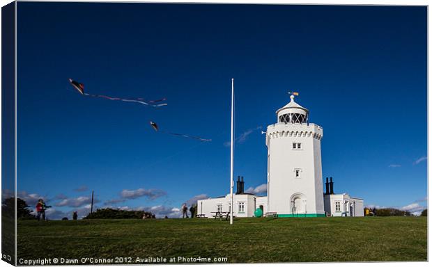 South Foreland Lighthouse Canvas Print by Dawn O'Connor