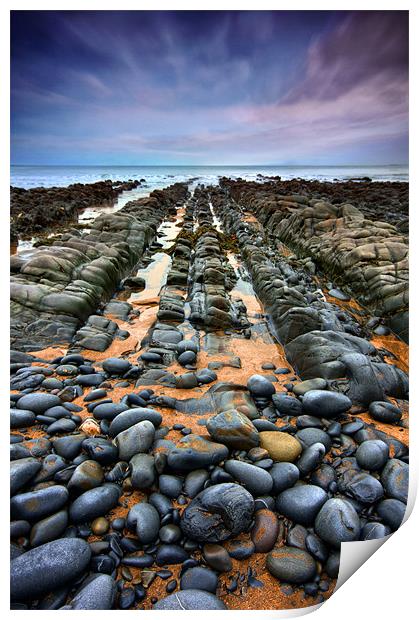 Rocky Road to Nowhere Print by mark leader